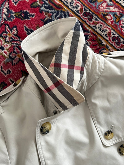 Burberry nova check Trench Coat (Women's UK 10)