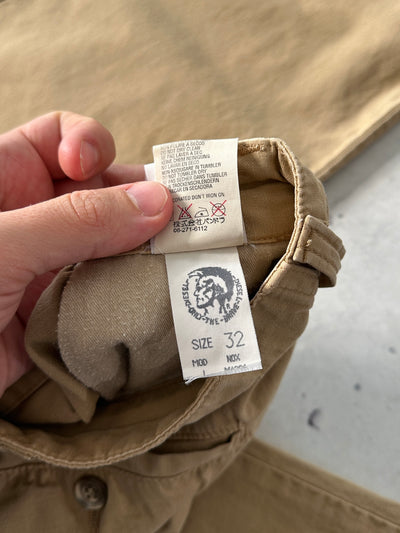 90's Diesel Ripstop Baggy Cargo Pants (W32)