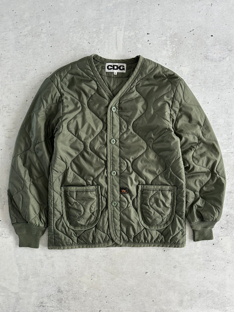 Comme des Garçons CDG x Alpha Industries Quilted Jacket (S)