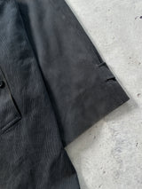 90's Burberry removable wool lining nova check Trench Coat (XL)