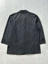 90's Burberry removable wool lining nova check Trench Coat (XL)