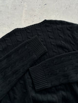 Ralph Lauren Cable Knit Crewneck Jumper (L)