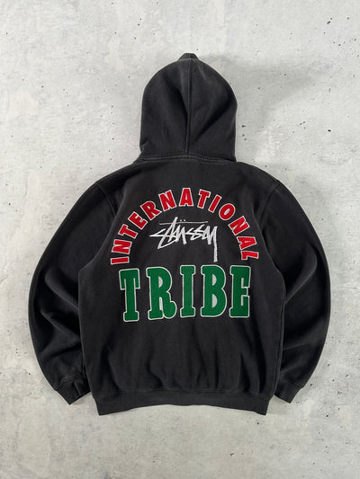 Stussy International Tribe Heavyweight Pullover Hoodie (M)