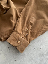 00's Burberry Nova Check Corduroy Long Sleeve Shirt (L)