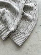 Ralph Lauren Crewneck Cable Knit Jumper (L)