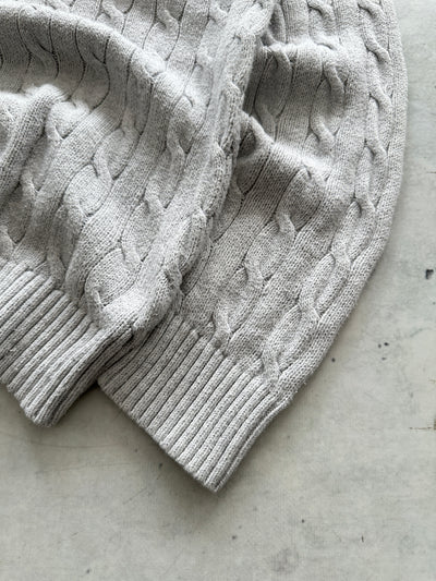 Ralph Lauren Crewneck Cable Knit Jumper (L)