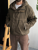 AW/05 Stone Island asymmetrical zip dutch rope 3 in 1 jacket (XL)