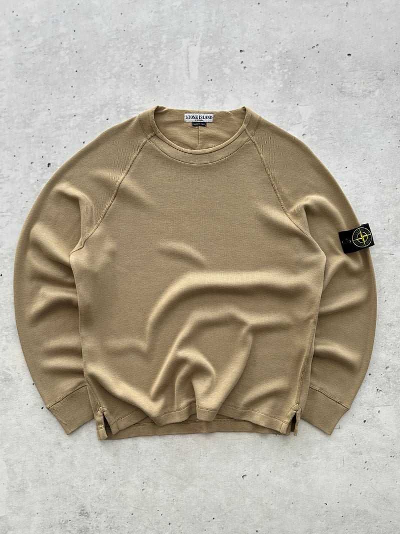 SS/04 Stone Island ribbed Crewneck Jumper (M)