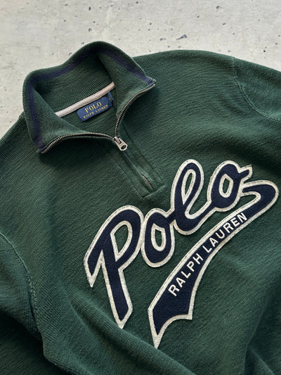 Ralph Lauren Polo 1/4 Zip Pullover Jumper (S)