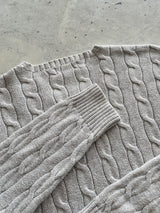 Ralph Lauren Crewneck Cable Knit Jumper (L)