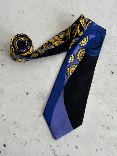 90's Gianni Versace Versus Silk Tie (One Size)