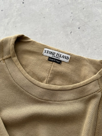 SS/04 Stone Island ribbed Crewneck Jumper (M)