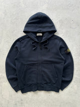 AW/17 Stone Island Heavyweight Zip Up Hoodie (L)