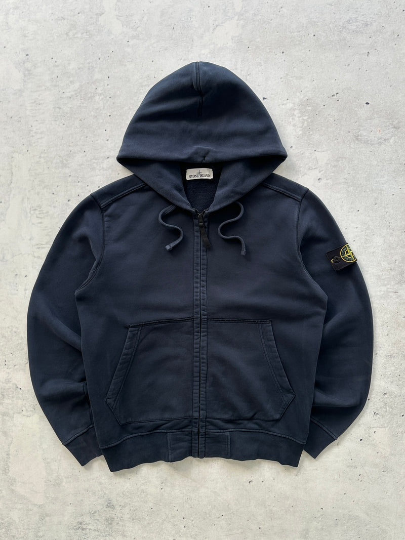 AW/17 Stone Island Heavyweight Zip Up Hoodie (L)