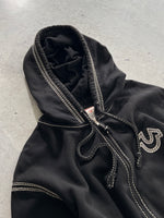 True Religion triple stitch zip up hoodie (XXL)