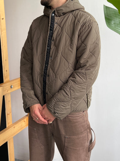 AW/05 Stone Island asymmetrical zip dutch rope 3 in 1 jacket (XL)