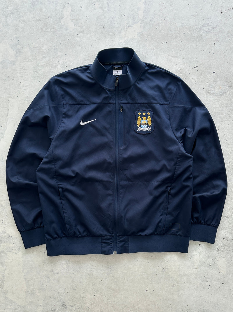 2013 Nike Manchester City FC Zip Up Track Jacket (XL)