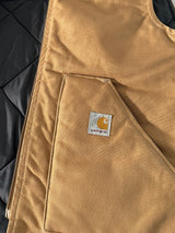 Vintage Carhartt x The Great Wave off Kanagawa Zip Up Gilet (S)