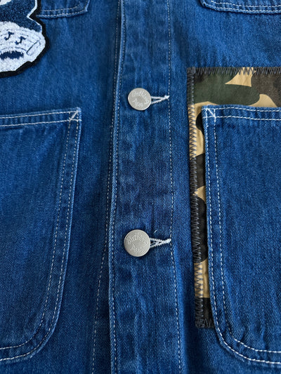 BAPE Denim Overshirt (XS)