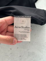 Acne Studios Extorr Logo Rib Heavyweight T Shirt (M)