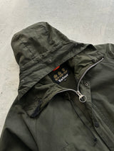 Barbour Fenton Waxed Parka Jacket (XL)