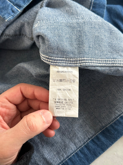 BAPE Denim Overshirt (XS)