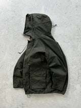 Barbour Fenton Waxed Parka Jacket (XL)