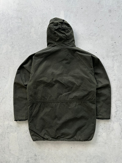 Barbour Fenton Waxed Parka Jacket (XL)