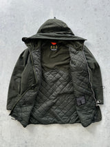 Barbour Fenton Waxed Parka Jacket (XL)