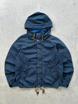 90's Ralph Lauren waterproof Nylon Hooded toggle Jacket (L)