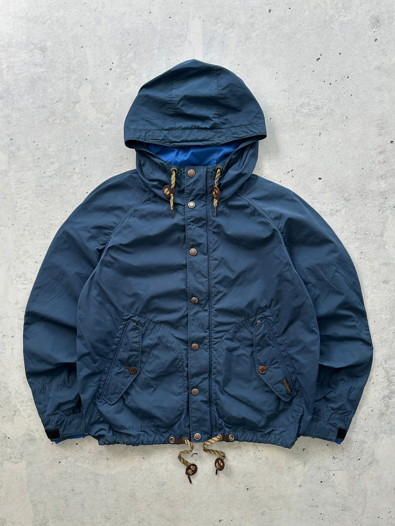 90's Ralph Lauren waterproof Nylon Hooded toggle Jacket (L)