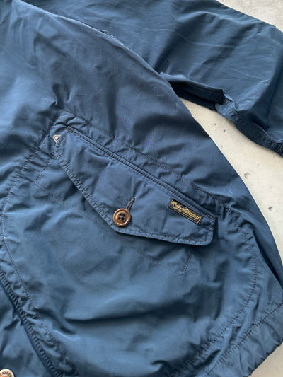 90's Ralph Lauren waterproof Nylon Hooded toggle Jacket (L)