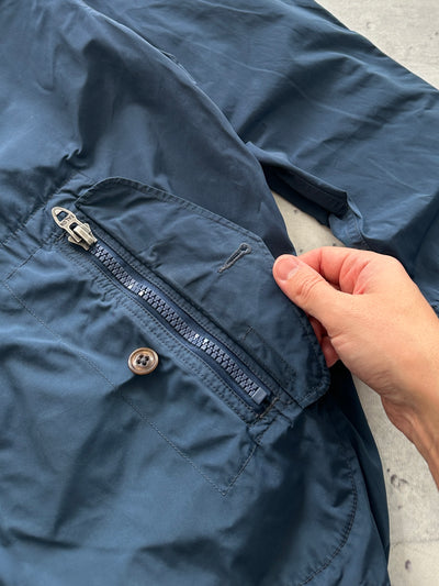 90's Ralph Lauren waterproof Nylon Hooded toggle Jacket (L)