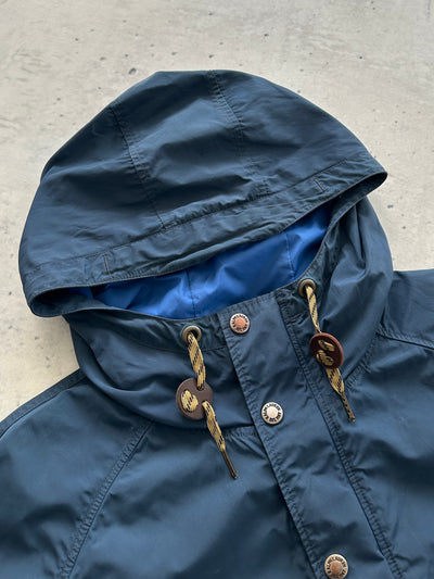 90's Ralph Lauren waterproof Nylon Hooded toggle Jacket (L)