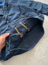 90's Ralph Lauren waterproof Nylon Hooded toggle Jacket (L)