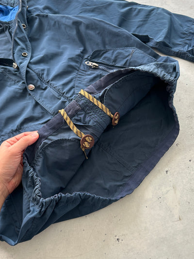 90's Ralph Lauren waterproof Nylon Hooded toggle Jacket (L)