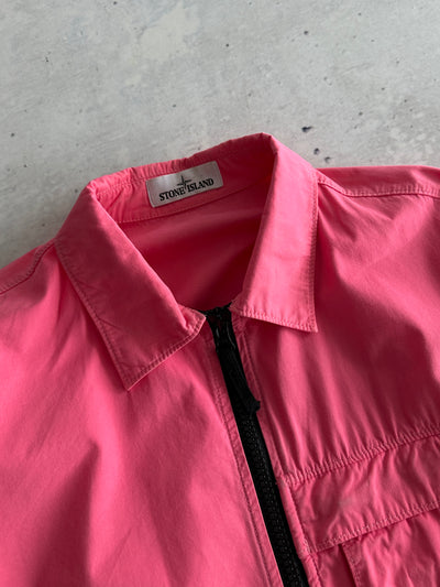 AW/20 Stone Island Zip Up Overshirt (XL)