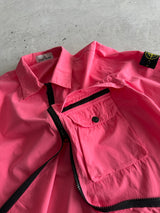 AW/20 Stone Island Zip Up Overshirt (XL)