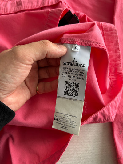 AW/20 Stone Island Zip Up Overshirt (XL)