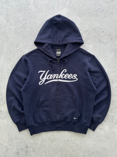 Nike NY Yankees Spell Out Zip Up Hoodie (M)