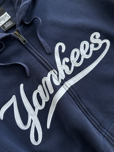 Nike NY Yankees Spell Out Zip Up Hoodie (M)