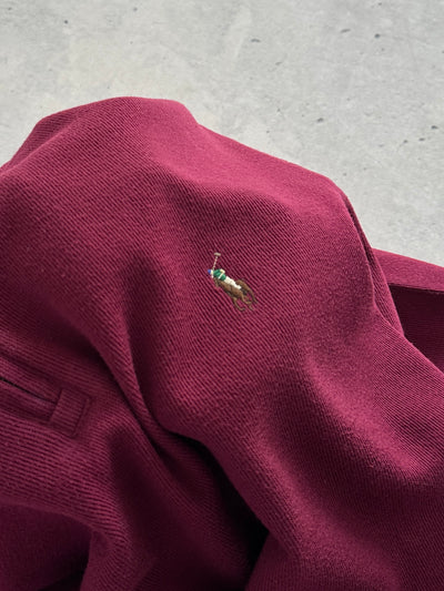 Ralph Lauren 1/4 Zip Ribbed Pullover Jumper (XL)