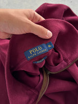 Ralph Lauren 1/4 Zip Ribbed Pullover Jumper (XL)