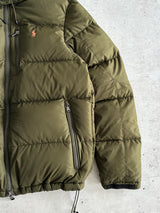 Ralph Lauren Down Fill Zip Up Puffer Jacket (S)