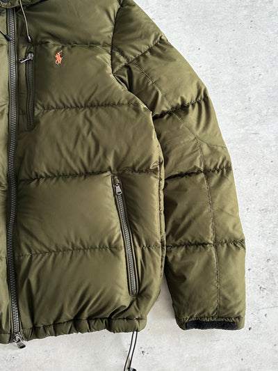 Ralph Lauren Down Fill Zip Up Puffer Jacket (S)