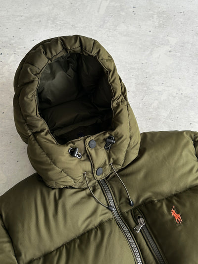 Ralph Lauren Down Fill Zip Up Puffer Jacket (S)