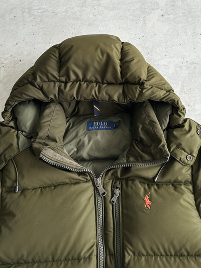 Ralph Lauren Down Fill Zip Up Puffer Jacket (S)