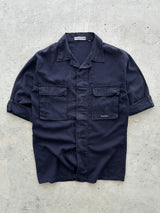 Stone Island Spell Out stencil twin Pocket Shirt (M)