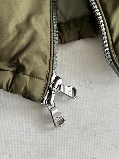 Ralph Lauren Down Fill Zip Up Puffer Jacket (S)