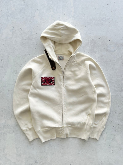 00's Evisu Fleece Lined Heavyweight Zip Up Hoodie (L)